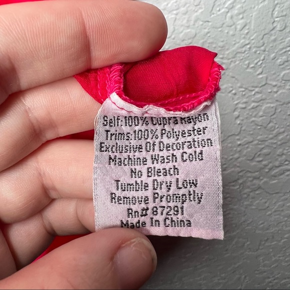 Johnny Was Womens Embroidered Floral Pink Tunic Swing Top Small Shirt Blouse - Picture 7 of 7